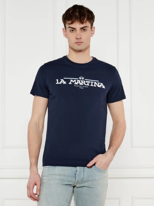 Zdjęcie produktu La Martina T-shirt | Regular Fit granatowy