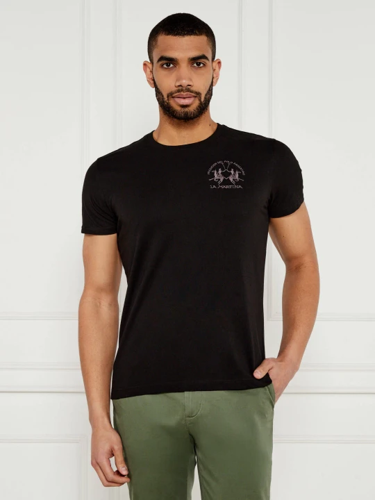 Zdjęcie produktu La Martina T-shirt | Regular Fit czarny