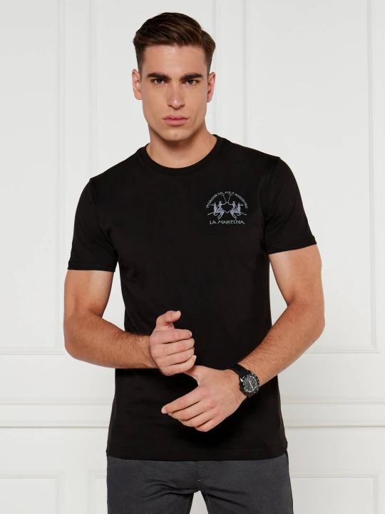 Zdjęcie produktu La Martina T-shirt | Regular Fit czarny