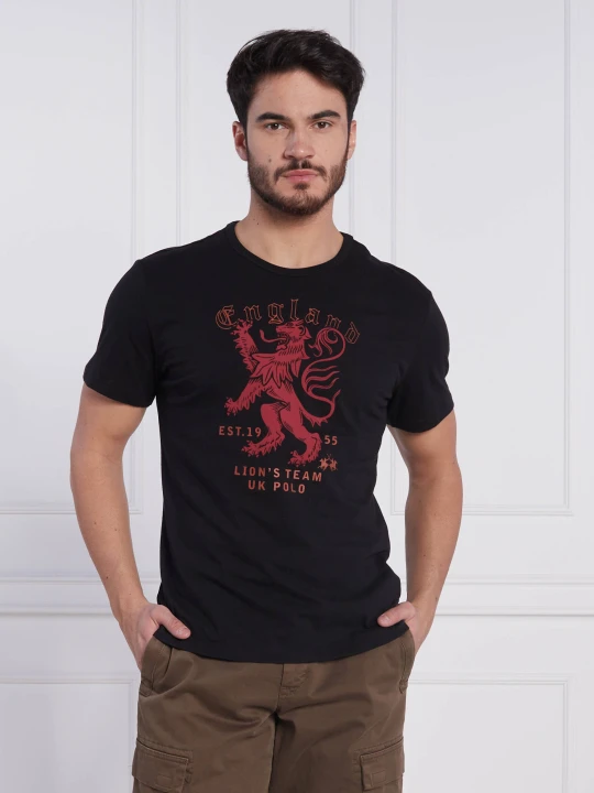 Zdjęcie produktu La Martina T-shirt | Regular Fit czarny