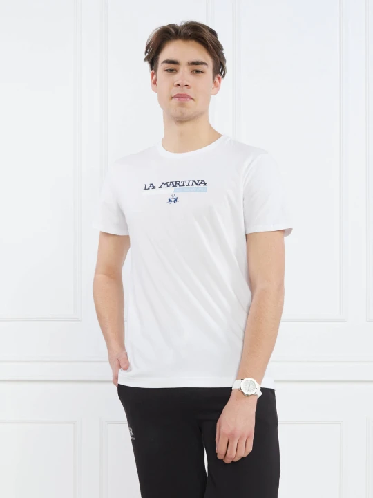 Zdjęcie produktu La Martina T-shirt | Regular Fit biały