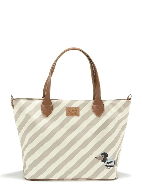 Zdjęcie produktu La Millou torba PIERRE THE DOG beżowy