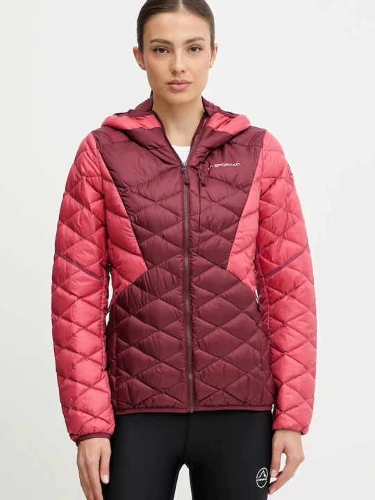 Zdjęcie produktu LA Sportiva kurtka sportowa puchowa Pinnacle Down bordowy