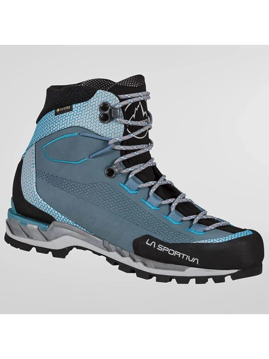 Zdjęcie produktu LA SPORTIVA Skórzane buty turystyczne "Trango Tech" w kolorze niebieskim rozmiar: 39