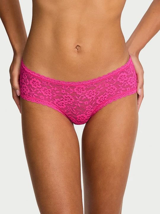 Zdjęcie produktu Lacie Majtki koronkowe Keyhole Cheeky Victoria's Secret Różowy