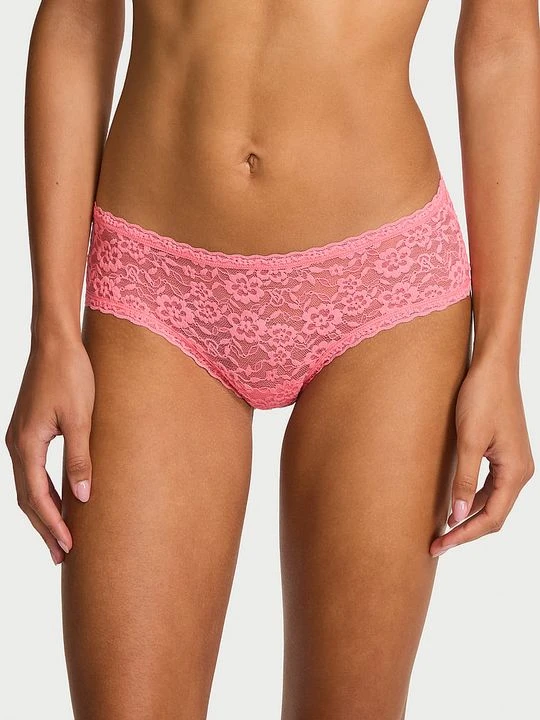 Zdjęcie produktu Lacie Majtki koronkowe Keyhole Cheeky Victoria's Secret Różowy