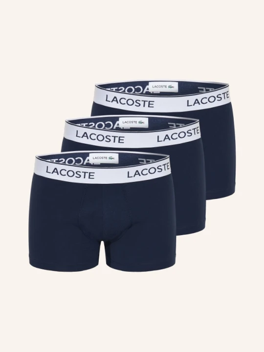 Zdjęcie produktu Lacoste 3-Pak Bokserek blau GRANATOWY