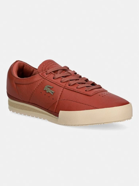 Zdjęcie produktu Lacoste Aura sneakersy damskie skórzane pomarańczowy