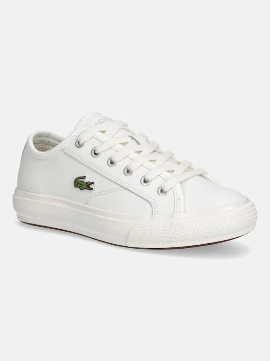 Zdjęcie produktu Lacoste BACKCOURT sneakersy damskie skórzane beżowy
