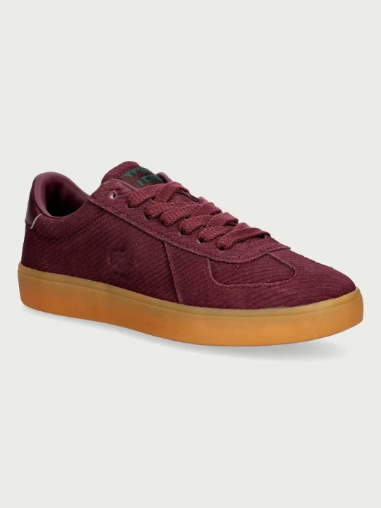 Zdjęcie produktu Lacoste BASESHOT PRO sneakersy damskie skórzane bordowy