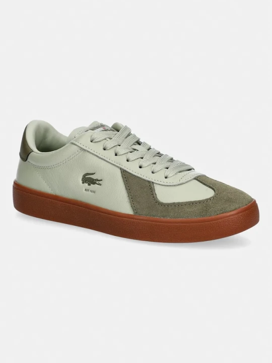 Zdjęcie produktu Lacoste Baseshot Pro sneakersy damskie zamszowe zielony