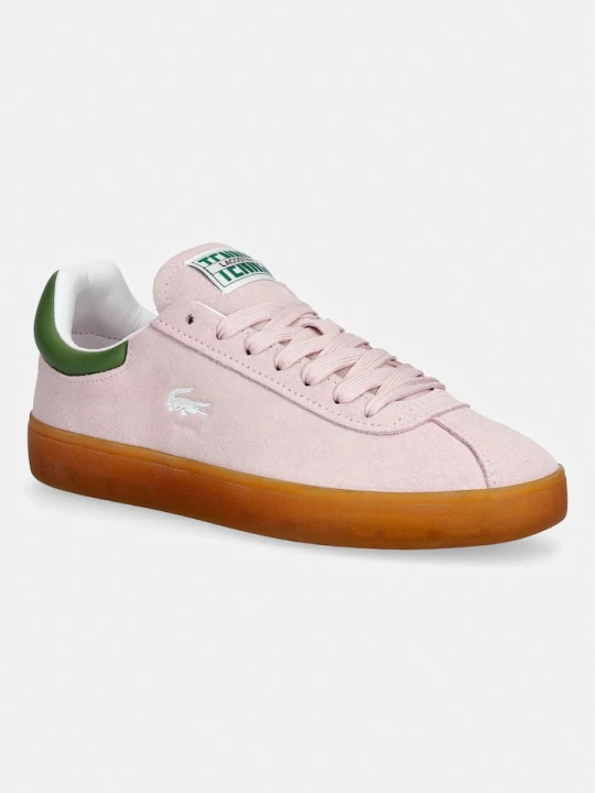 Zdjęcie produktu Lacoste Baseshot Sneakers sneakersy damskie zamszowe różowy