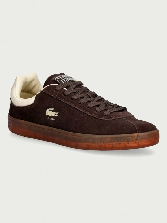 Zdjęcie produktu Lacoste BASESHOT sneakersy męskie zamszowe brązowy