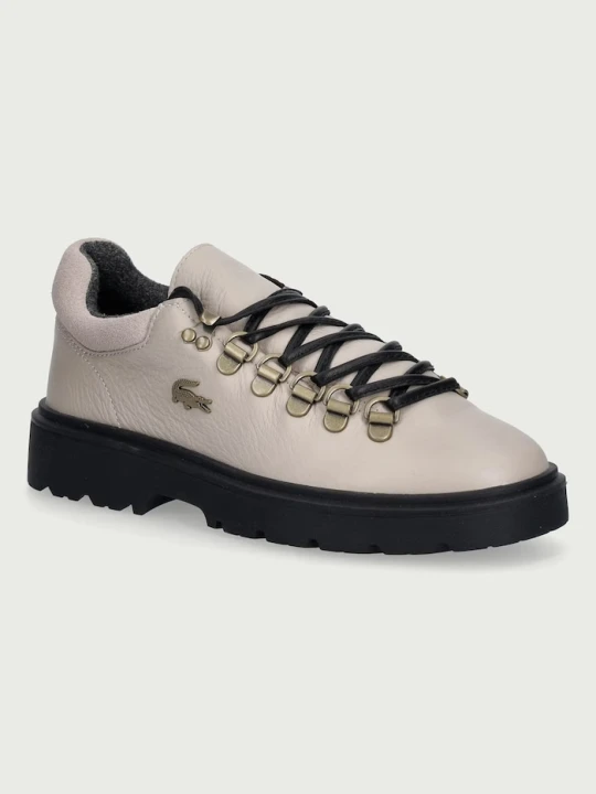 Zdjęcie produktu Lacoste BASESHOT WINTER sneakersy damskie skórzane beżowy