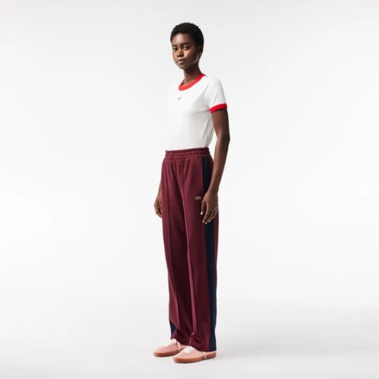 Zdjęcie produktu Lacoste Bawełniane spodnie dresowe Colourblock Interlock