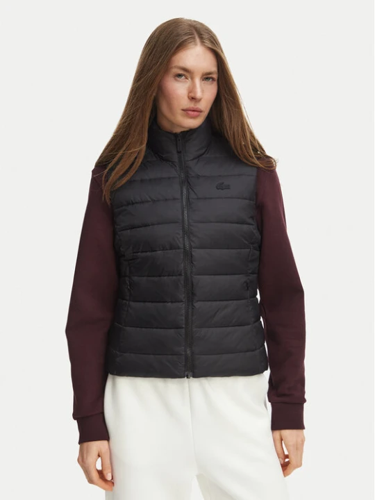 Zdjęcie produktu Lacoste Bezrękawnik BF0602 Czarny Regular Fit