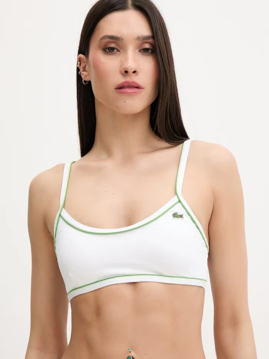 Zdjęcie produktu Lacoste biustonosz kąpielowy damski biały