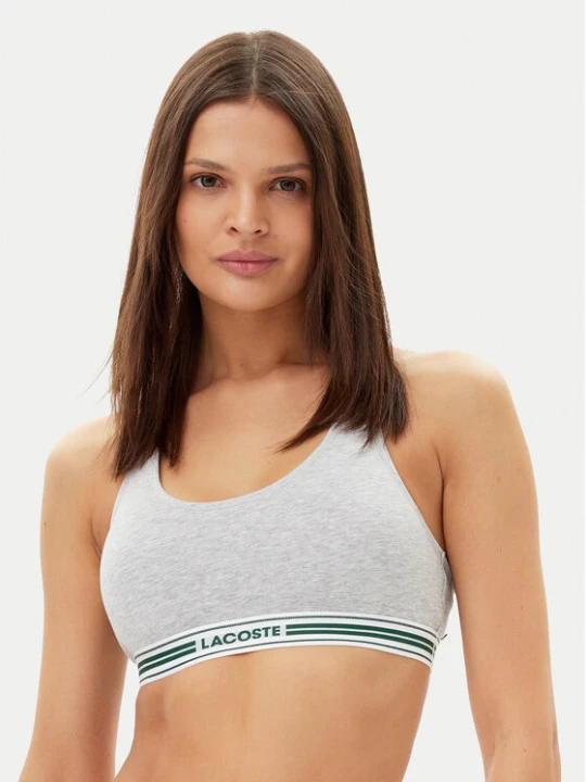 Zdjęcie produktu Lacoste Biustonosz top IF8179 Szary