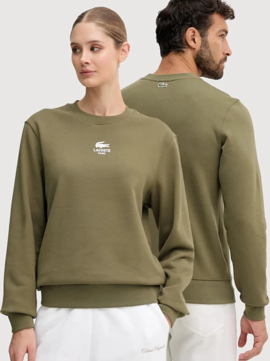 Zdjęcie produktu Lacoste bluza bawełniana zielony