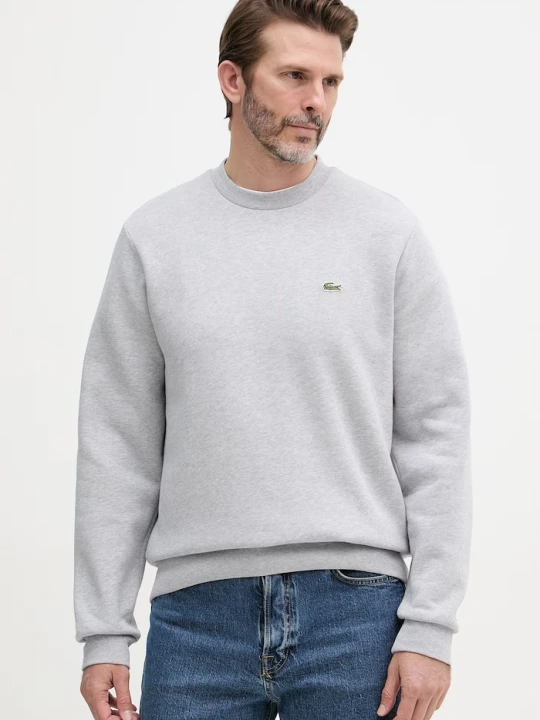 Zdjęcie produktu Lacoste bluza męska z bawełną szary