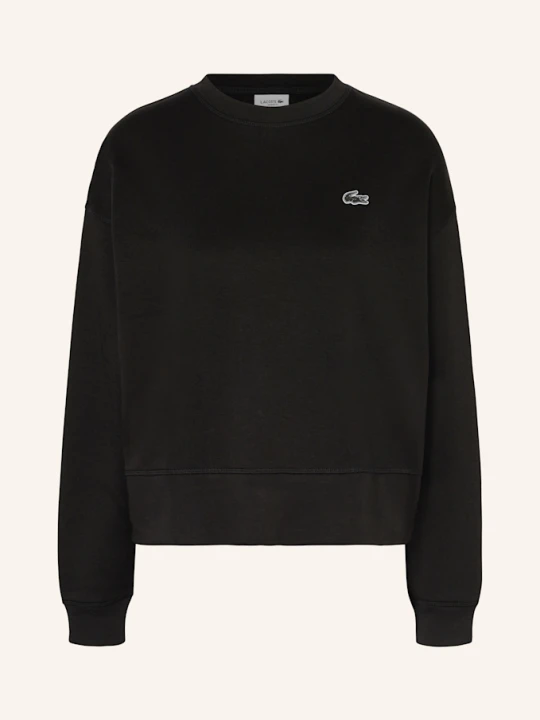 Zdjęcie produktu Lacoste Bluza Nierozpinana Oversize schwarz CZARNY
