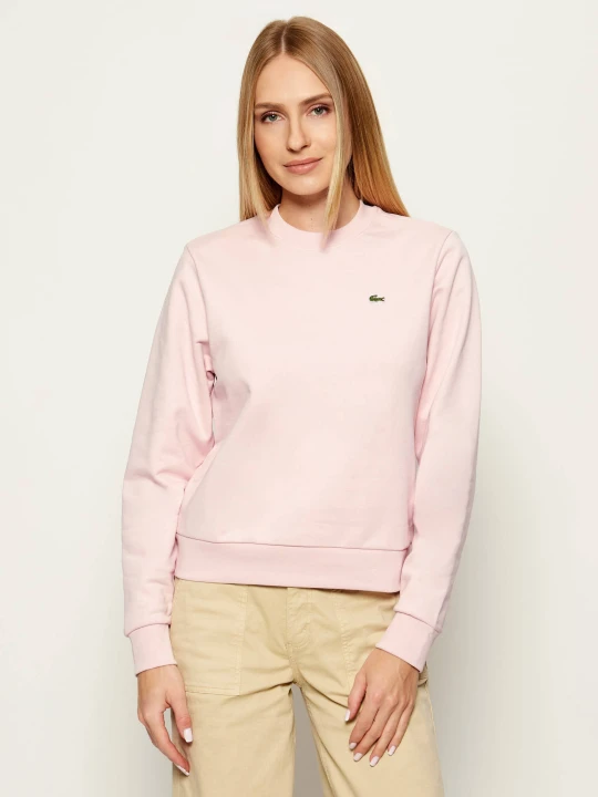 Zdjęcie produktu Lacoste Bluza | Relaxed fit pudrowy róż