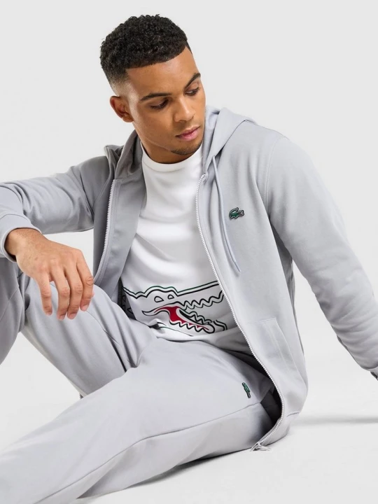 Zdjęcie produktu Lacoste Bluza Rozpinana Z Kapturem szary