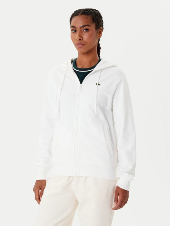 Zdjęcie produktu Lacoste Bluza SF5256 Écru Regular Fit Kremowy
