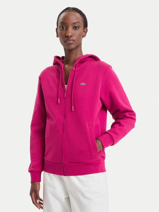Zdjęcie produktu Lacoste Bluza SF5256 Różowy ciemny Regular Fit