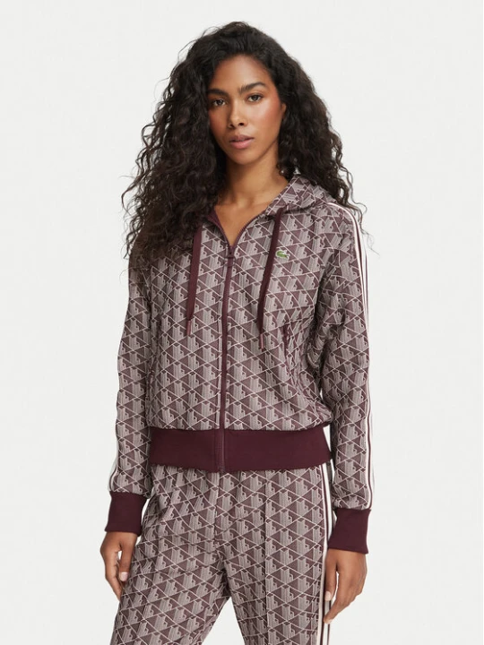 Zdjęcie produktu Lacoste Bluza SF7606 Bordowy Regular Fit