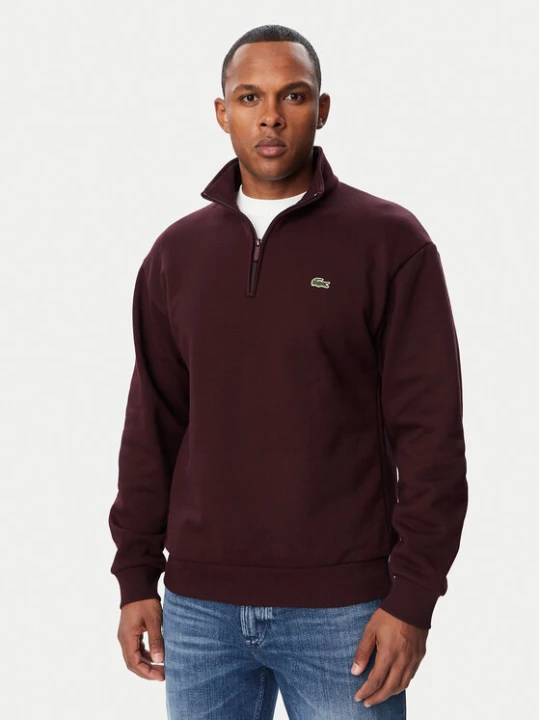 Zdjęcie produktu Lacoste Bluza SH8866 Brązowy ciemny Regular Fit