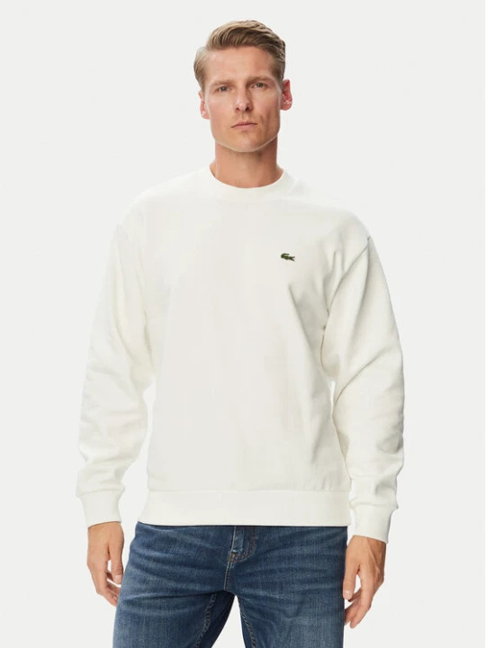 Zdjęcie produktu Lacoste Bluza SH8868 Kremowy Regular Fit