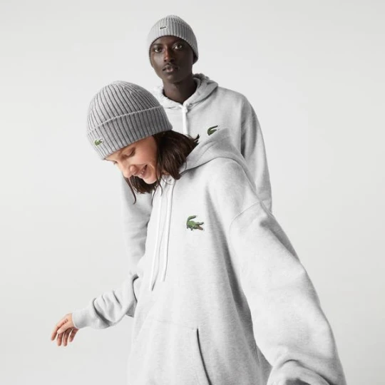 Zdjęcie produktu Lacoste bluza unisex z kapturem z bawełny organicznej Loose Fit