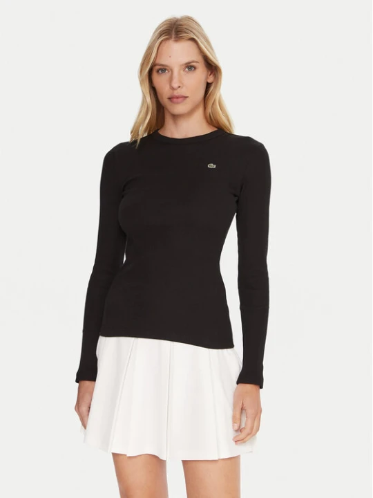 Zdjęcie produktu Lacoste Bluzka TF1692 Czarny Slim Fit