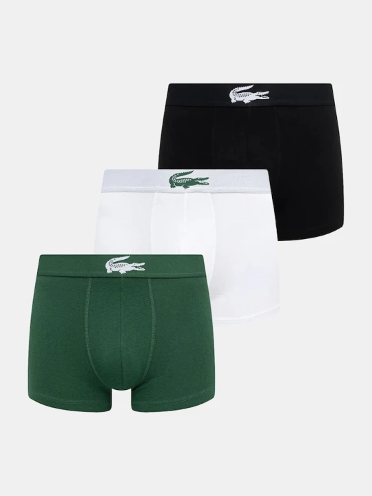 Zdjęcie produktu Lacoste bokserki 3-pack zielony