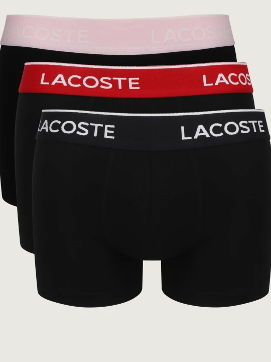 Zdjęcie produktu Lacoste Bokserki 3-pack czarny