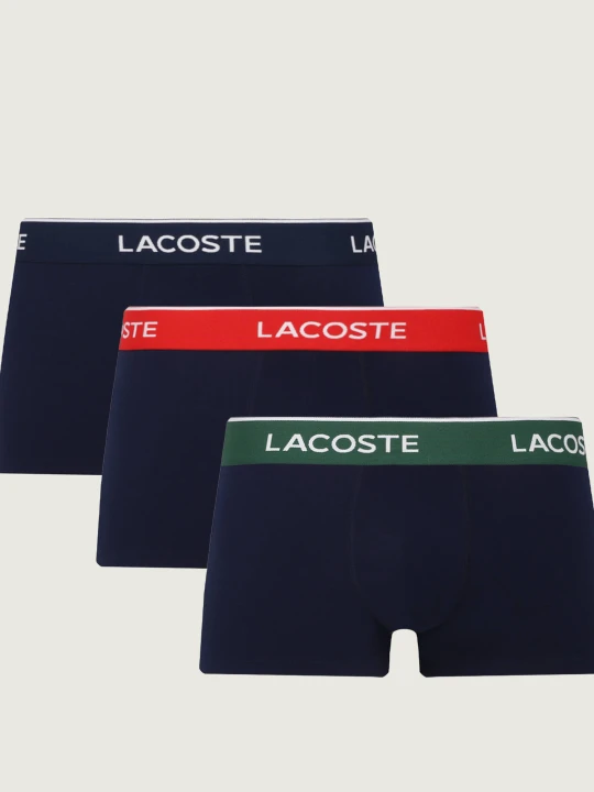Zdjęcie produktu Lacoste Bokserki 3-pack granatowy
