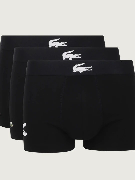 Zdjęcie produktu Lacoste Bokserki 3-pack czarny