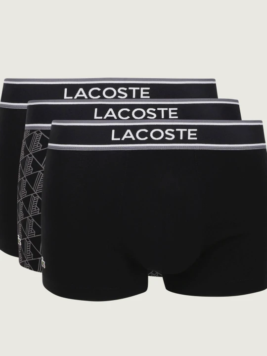 Zdjęcie produktu Lacoste Bokserki 3-pack czarny