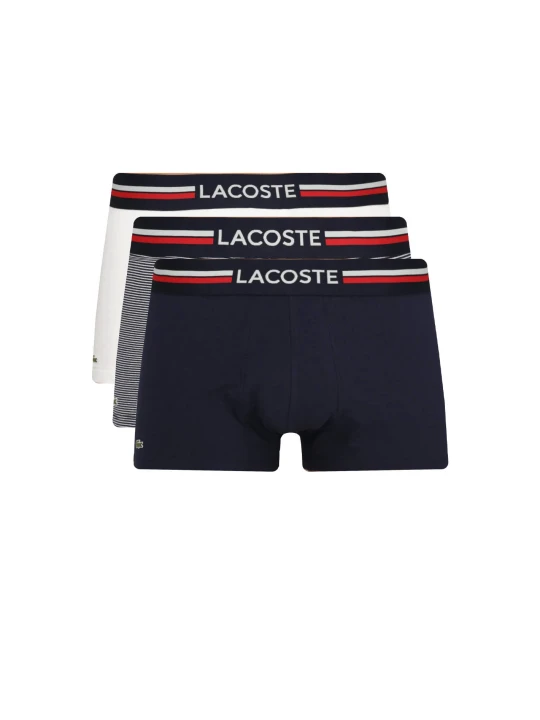 Zdjęcie produktu Lacoste Bokserki 3-pack granatowy