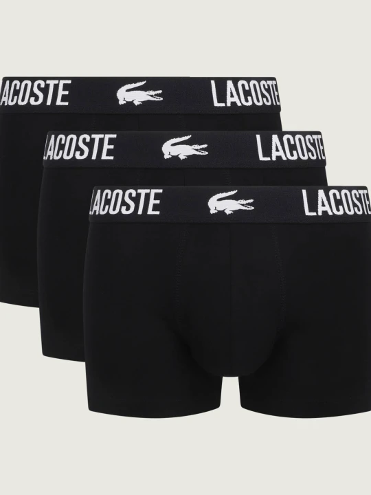 Zdjęcie produktu Lacoste Bokserki 3-pack czarny