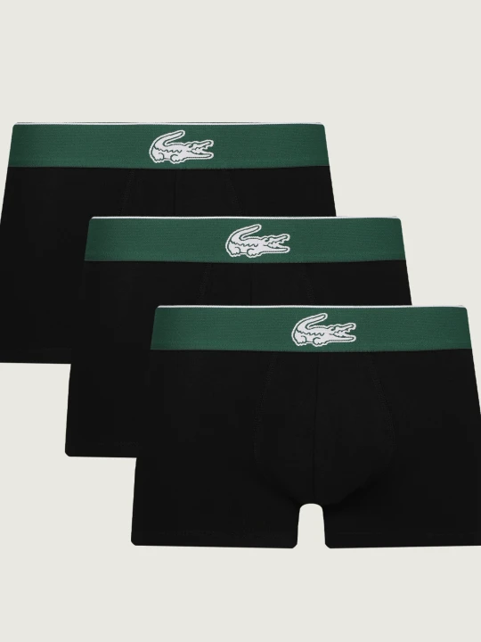 Zdjęcie produktu Lacoste Bokserki 3-pack czarny