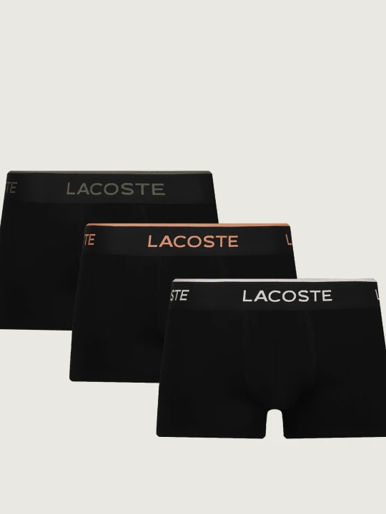 Zdjęcie produktu Lacoste Bokserki 3-pack czarny
