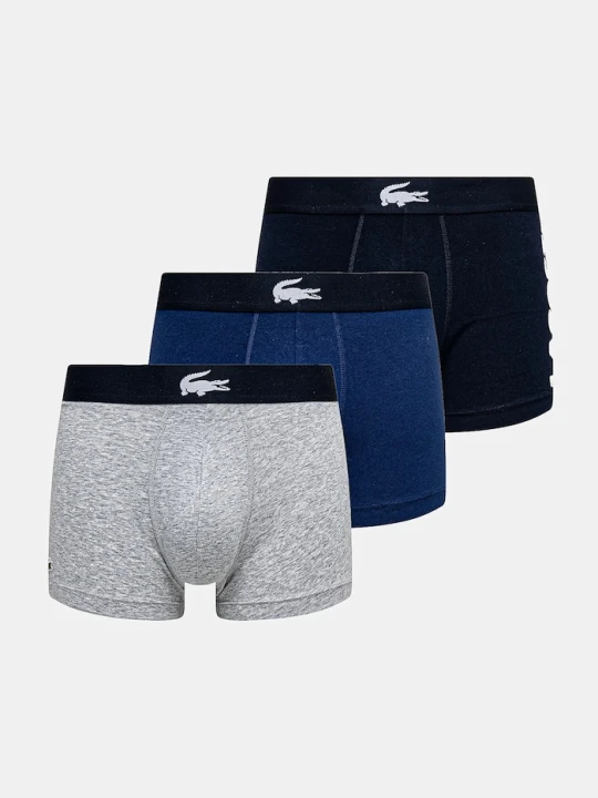 Zdjęcie produktu Lacoste bokserki 3-pack granatowy