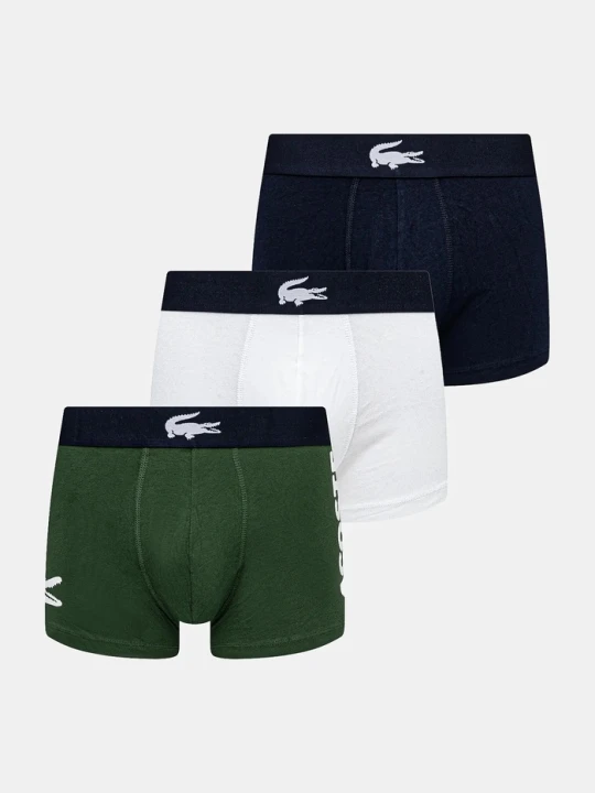 Zdjęcie produktu Lacoste bokserki 3-pack granatowy