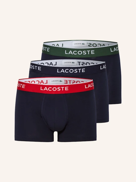 Zdjęcie produktu Lacoste Bokserki, 3 Szt. blau GRANATOWY