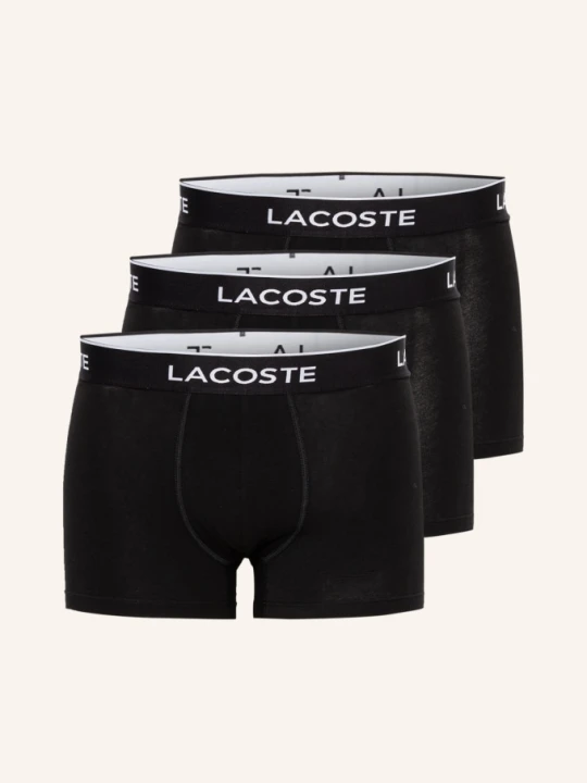 Zdjęcie produktu Lacoste Bokserki, 3 Szt. schwarz CZARNY