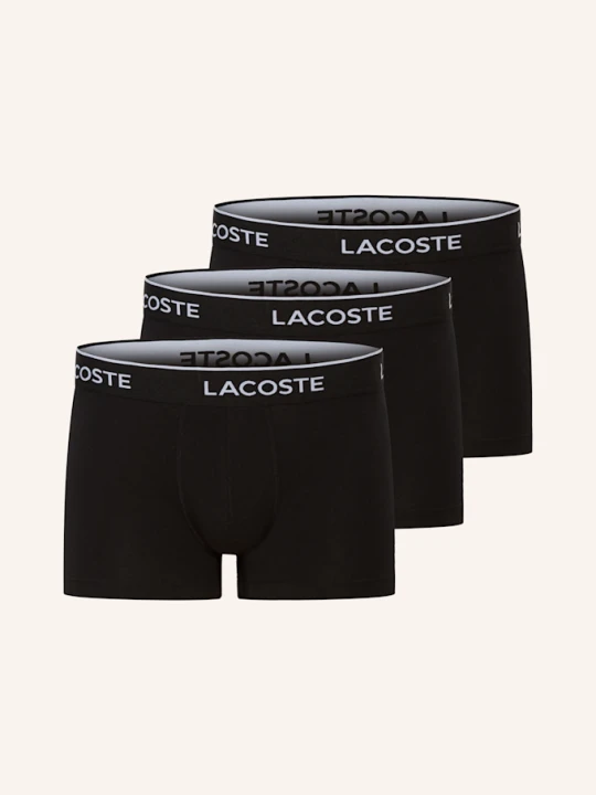 Zdjęcie produktu Lacoste Bokserki, 3 Szt. schwarz CZARNY