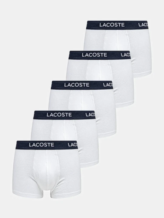 Zdjęcie produktu Lacoste bokserki 5-pack biały