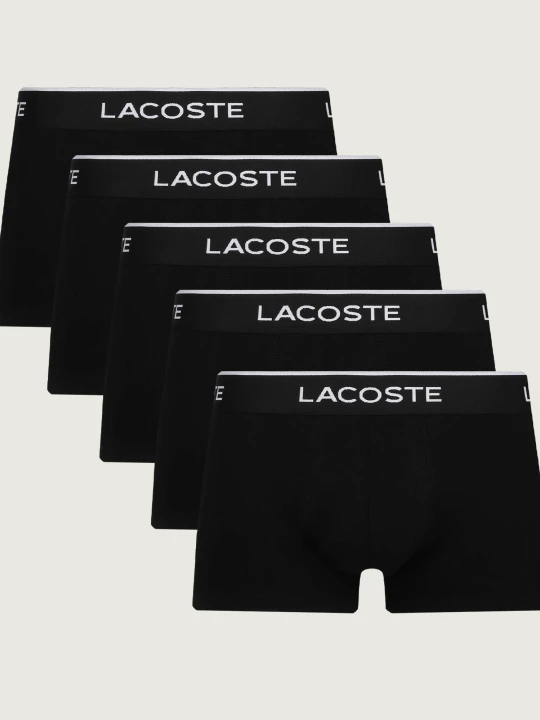 Zdjęcie produktu Lacoste Bokserki 5-pack czarny